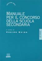 Manuale per il concorso della scuola secondaria - copertina