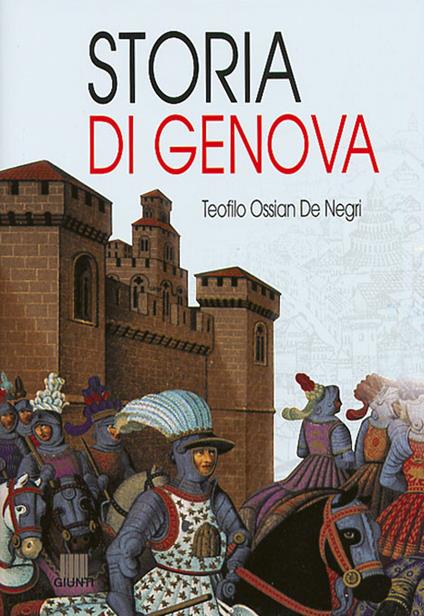 Storia di Genova - Teofilo O. De Negri - copertina