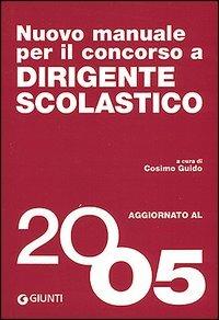 Nuovo manuale per il concorso a dirigente scolastico - copertina