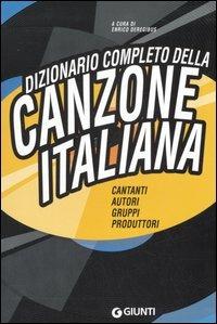 Dizionario completo della canzone italiana - copertina