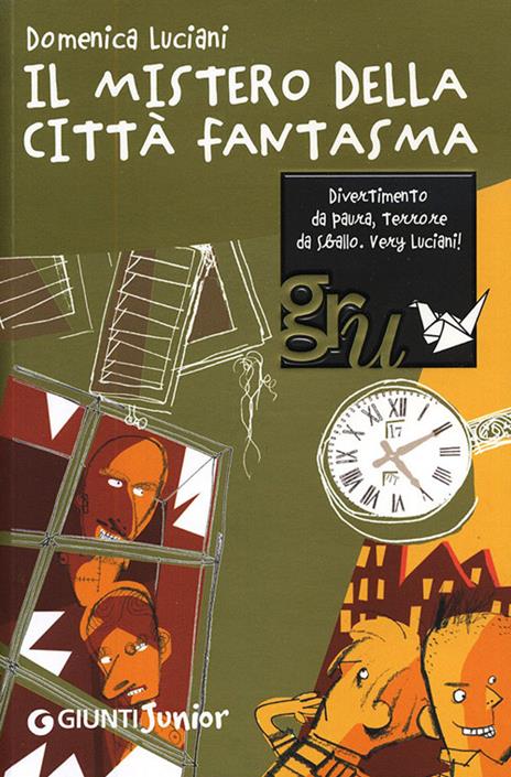 Il mistero della città fantasma - Domenica Luciani - copertina