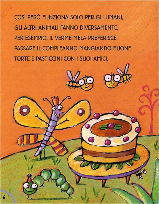 Buon compleanno con il Verme Mela. Ediz. illustrata - Luca Cognolato - 4