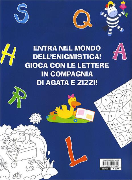 Enigmistica facile. Le lettere. Ediz. illustrata - Bianca Belardinelli - 4