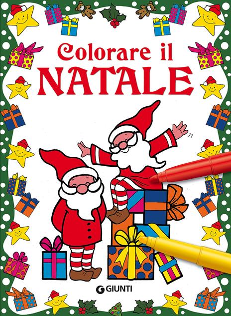 Colorare il Natale. Ediz. illustrata - Fiorella Pezzati - copertina