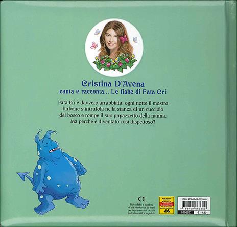 Il mostro birbone. Fata Cri. Ediz. illustrata. Con CD Audio - Cristina D'Avena,Mariagrazia Bertarini - 3