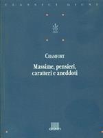 Massime, pensieri, caratteri e aneddoti