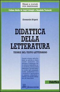 Didattica della letteratura - Alessandra Briganti - copertina