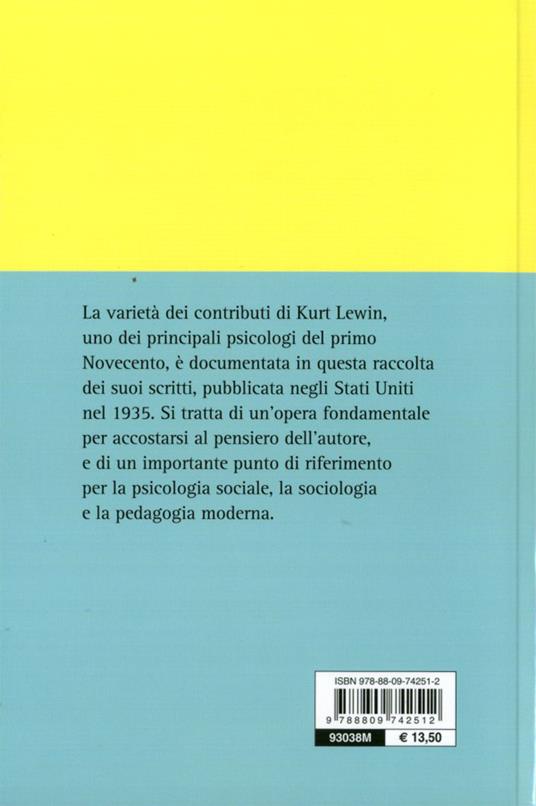 Teoria dinamica della personalità - Kurt Lewin - 3