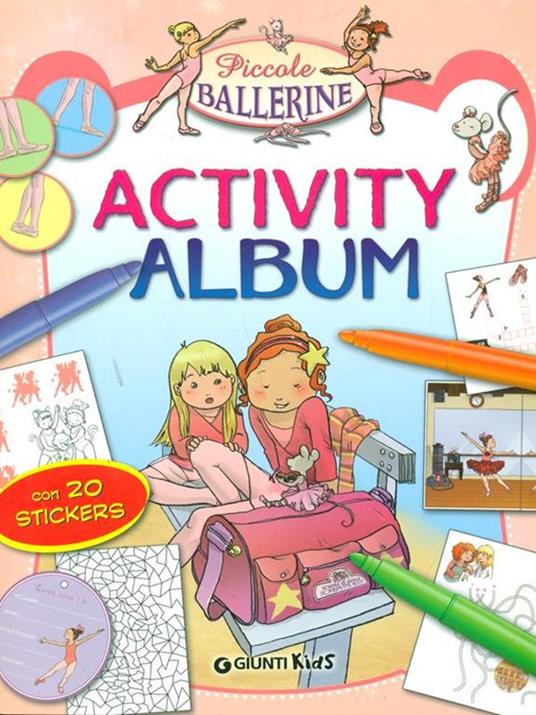 Piccole ballerine. Activity album. Con adesivi. Ediz. illustrata - 3