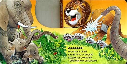 Il leone fa... grrr! Tira la coda. Ediz. illustrata - Anna Casalis - 2