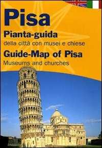 Image of Pisa. Pianta-guida della città con musei, chiese. Ediz. italiana e inglese