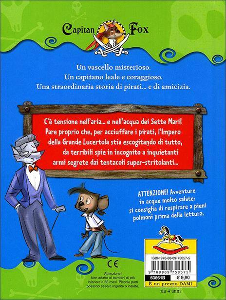 Tentacoli in agguato! Capitan Fox. Con adesivi - Marco Innocenti - 4