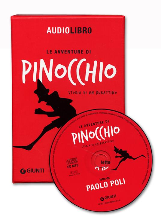 Le avventure di Pinocchio. Storia di un burattino letto da Paolo Poli. Con CD Audio formato MP3 - Carlo Collodi - 2