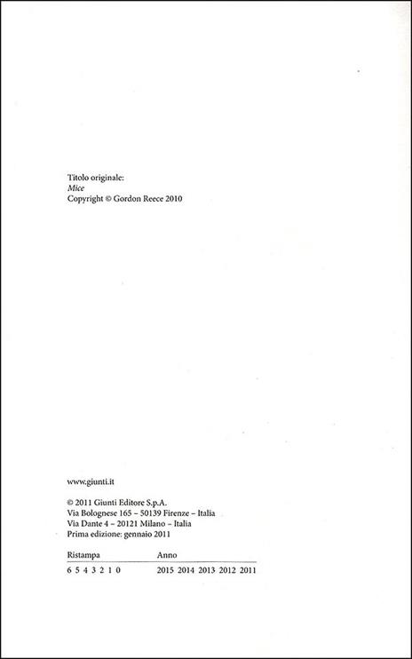 Topi - Gordon Reece - Libro - Giunti Editore - A | IBS