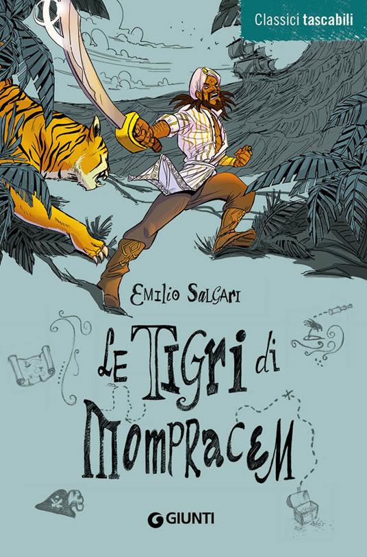 Le tigri di Mompracem - Emilio Salgari - copertina