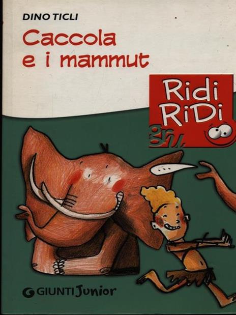 Caccola e i mammut - Dino Ticli - copertina