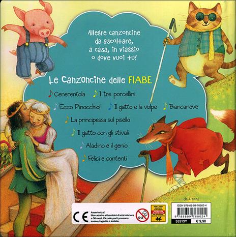 Le canzoncine delle fiabe. Leggi e canta con noi. Con CD Audio - Micaela Vissani,Elisa Prati,Patrizia Nencini - 8