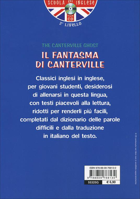 The Canterville ghost. Con traduzione e dizionario. Ediz. bilingue. Con CD Audio - Oscar Wilde - 2