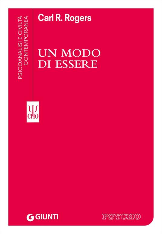 Un modo di essere - Carl R. Rogers - copertina