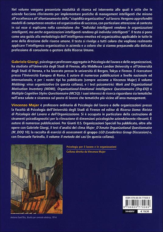 Intelligenza organizzativa. Competenze emotive ed organizzative per l'eccellenza - Gabriele Giorgi,Vincenzo Majer - 2