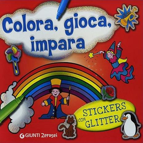 Colora, gioca, impara. Con adesivi - copertina