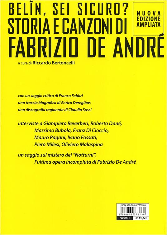 Belìn, sei sicuro? Storia e canzoni di Fabrizio De André - 6