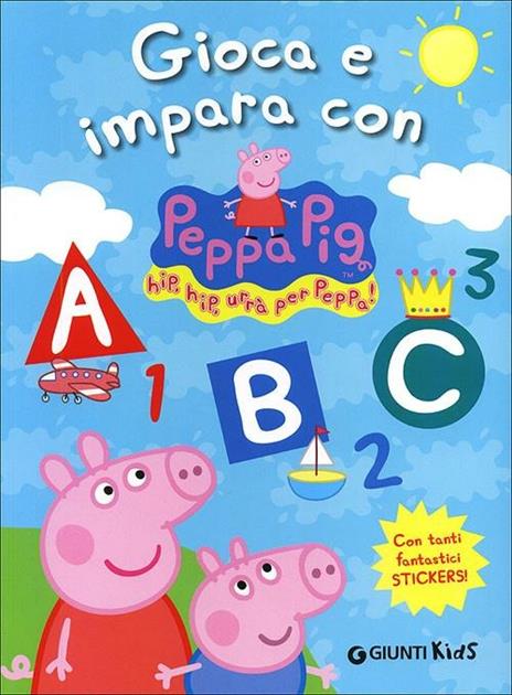 Libro giunti editore peppa pig gioca a natale con peppa