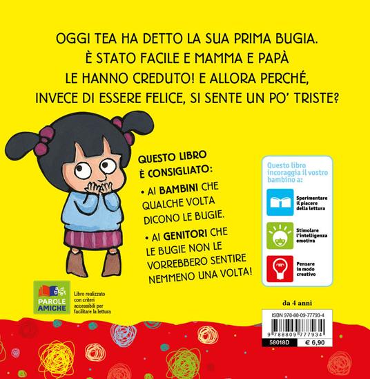 Quanto pesa una bugia? Tea - Silvia Serreli - Libro - Giunti Kids - Tea