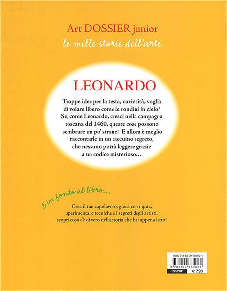 Il taccuino segreto. Una storia con ... Leonardo - Gloria Fossi - 3