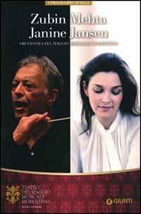 Zubin Mehta, Janine Jansen. Orchestra e coro del Maggio musicale fiorentino - copertina