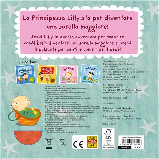 Sono una sorella maggiore! - Amanda Li - Melanie Williamson - - Libro -  Giunti Kids - Pirata e principessa