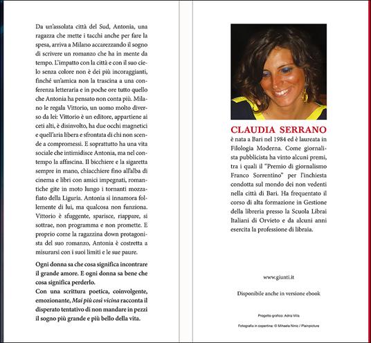 Mai più così vicina - Claudia Serrano - 3