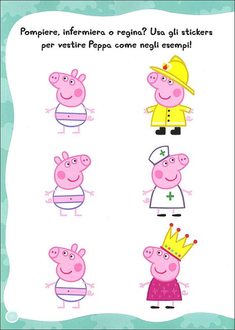 Giochiamo insieme! Hip hip urrà per Peppa! Con adesivi - Silvia D'Achille - 2