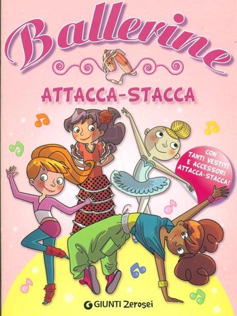 Ballerine. Attacca-stacca. Con adesivi - 4