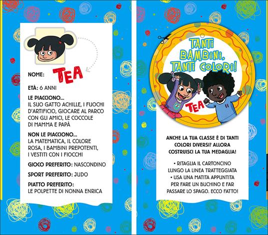 E tu di che colore sei? Tea. Ediz. illustrata - Silvia Serreli - Libro -  Giunti Editore - Tea