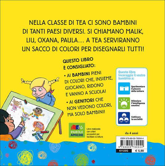 E tu di che colore sei? Tea. Ediz. illustrata - Silvia Serreli - Libro -  Giunti Editore - Tea