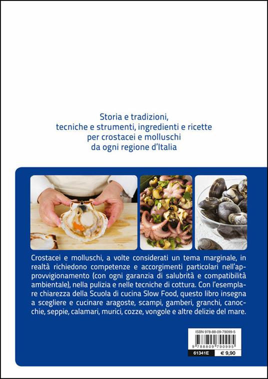 Frutti di mare e crostacei - B. Minerdo - G. Venturini - Libro - Slow Food  - Scuola di cucina Slow Food