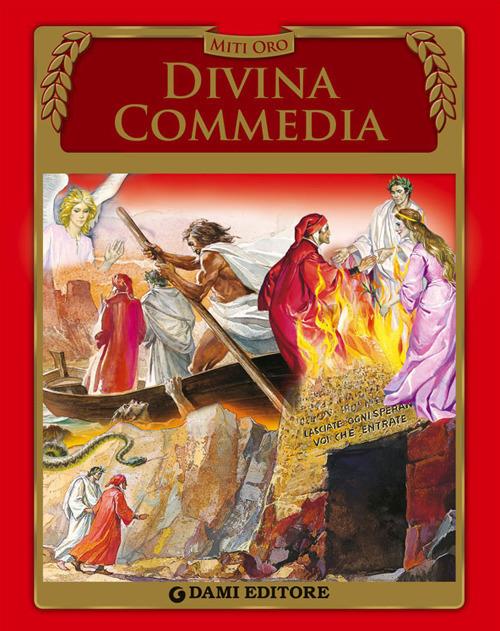 La Divina commedia - Dante Alighieri - copertina