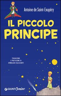 Il Piccolo Principe (copertina blu) - Antoine de Saint-Exupéry - copertina