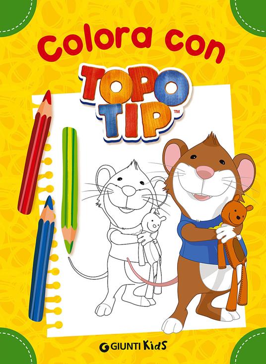 Colora con Topo Tip - copertina