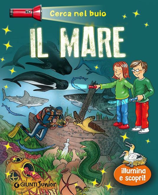 Il mare. Cerca nel buio. Illumina e scopri! Con gadget - Brigitte Hoffmann - copertina