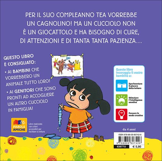 Mi regalate un cucciolo? Tea - Silvia Serreli - Libro - Giunti Kids - Tea