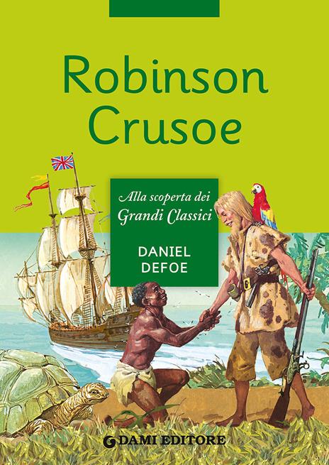 Robinson Crusoe - Daniel Defoe - copertina