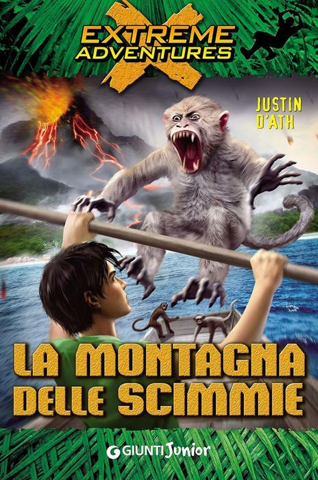 La montagna delle scimmie - Justin D'Ath - copertina