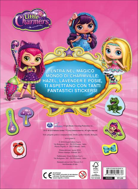 Albo stickers. Little Charmers. Con adesivi. Ediz. illustrata - 2