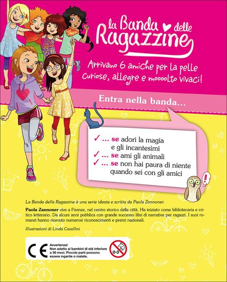 Una spaventosa magia. La banda delle ragazzine. Con adesivi - Paola Zannoner,Linda Cavallini - ebook - 3