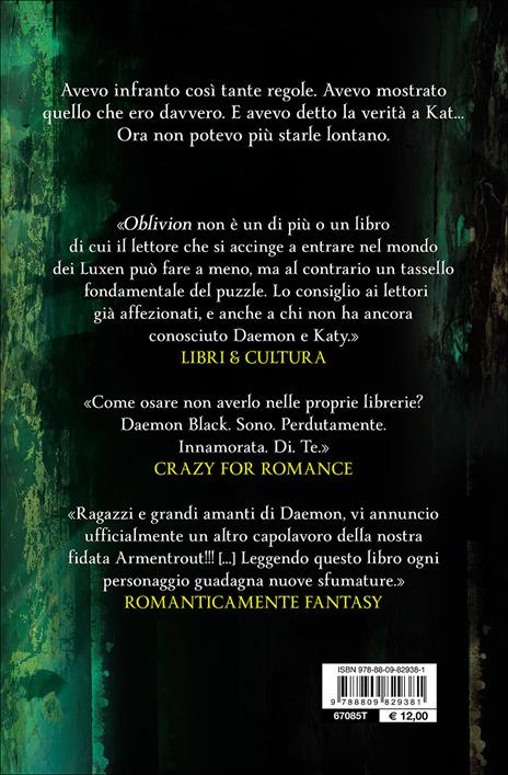 Onix attraverso gli occhi di Daemon. Oblivion. Vol. 2 - Jennifer L. Armentrout - 3