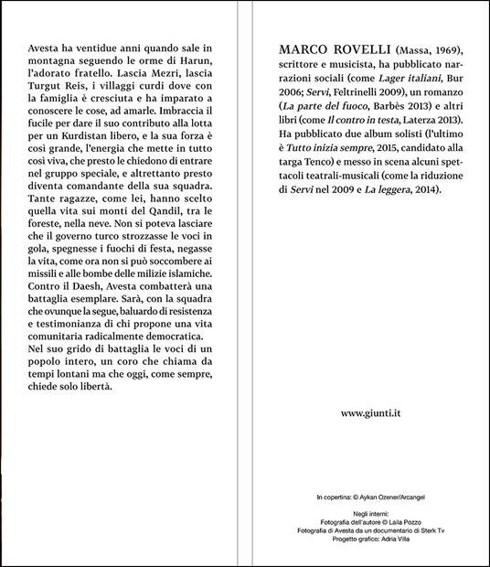 La guerriera dagli occhi verdi - Marco Rovelli - ebook - 2