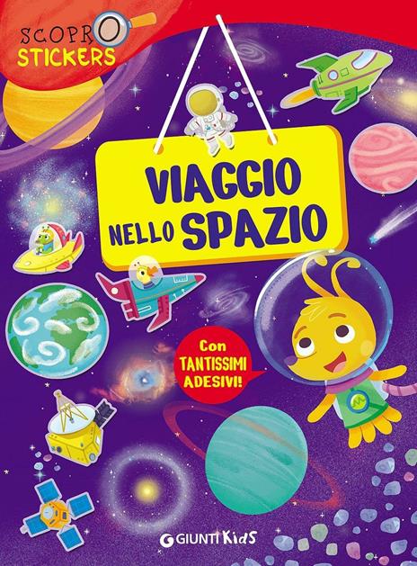 Viaggio nello spazio. Con adesivi. Ediz. illustrata - Francesca Pellegrino - copertina