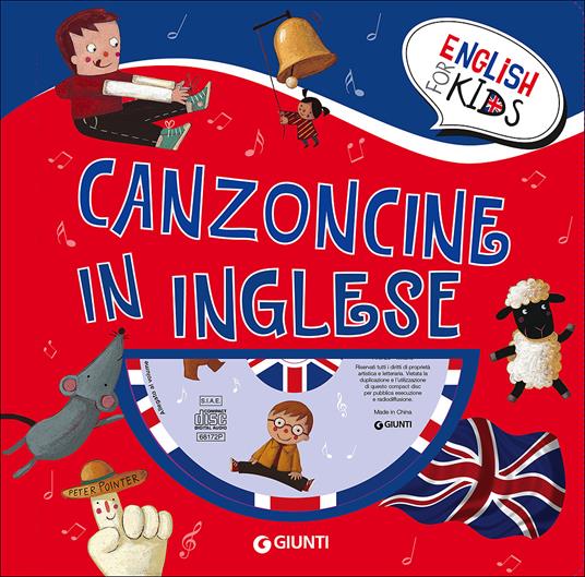 Canzoncine in inglese. Con CD Audio - Gabriella Ballarin - copertina